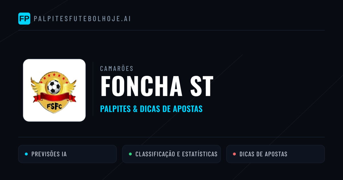 Foncha ST Palpites & Estatísticas