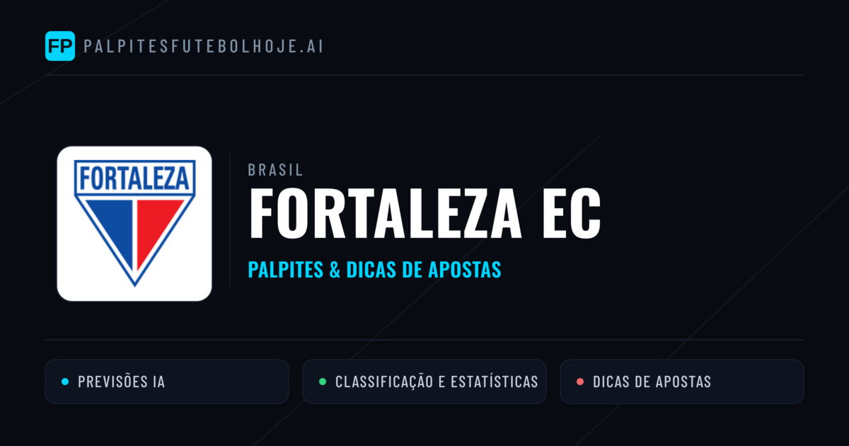 Fortaleza EC Palpites & Estatísticas