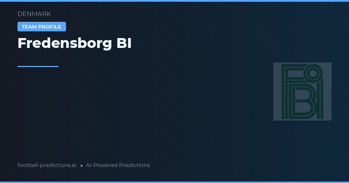 Fredensborg BI Palpites & Estatísticas