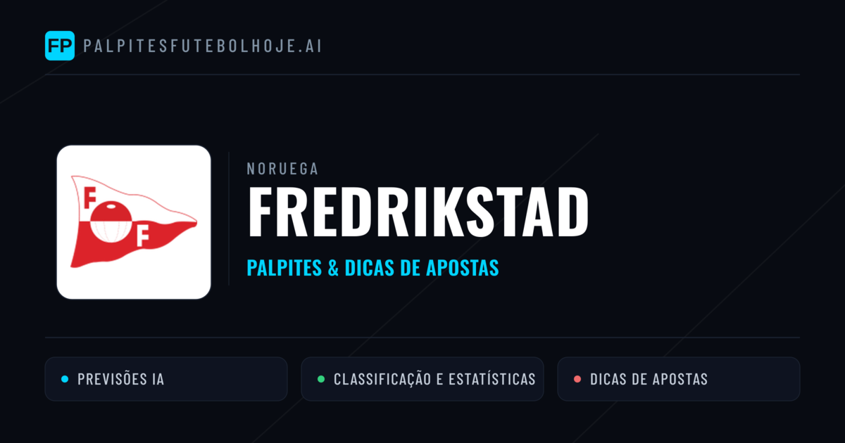 Fredrikstad Palpites & Estatísticas