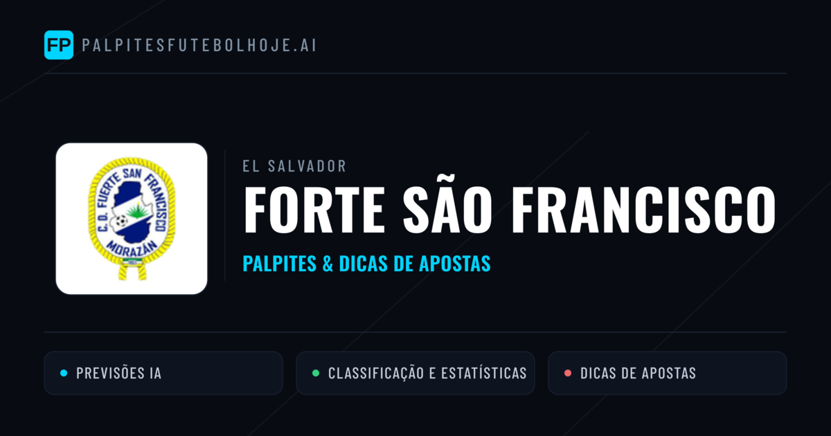 Forte São Francisco Palpites & Estatísticas