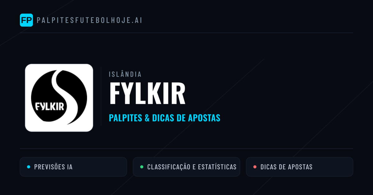 Fylkir Palpites & Estatísticas
