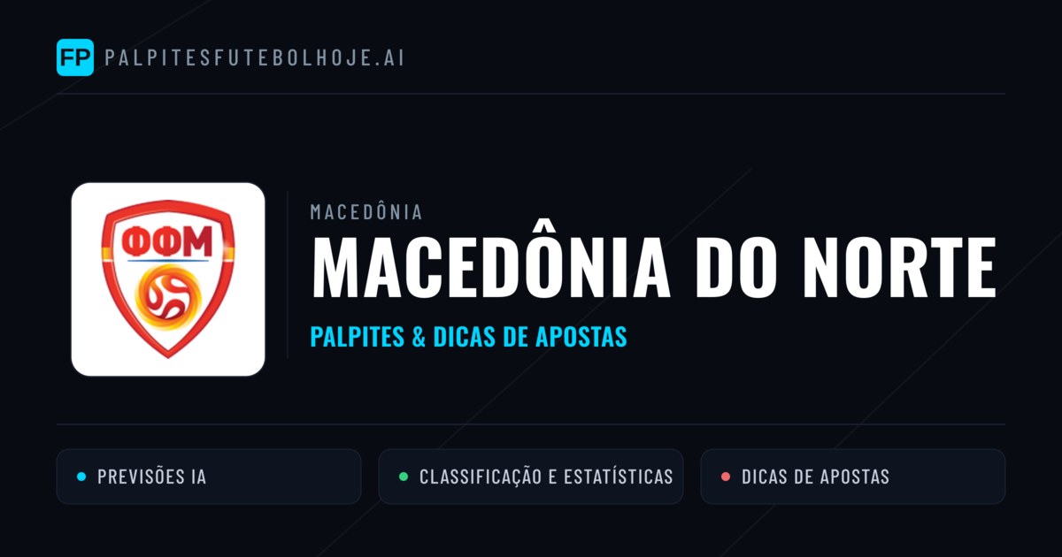 Macedônia do Norte Palpites & Estatísticas