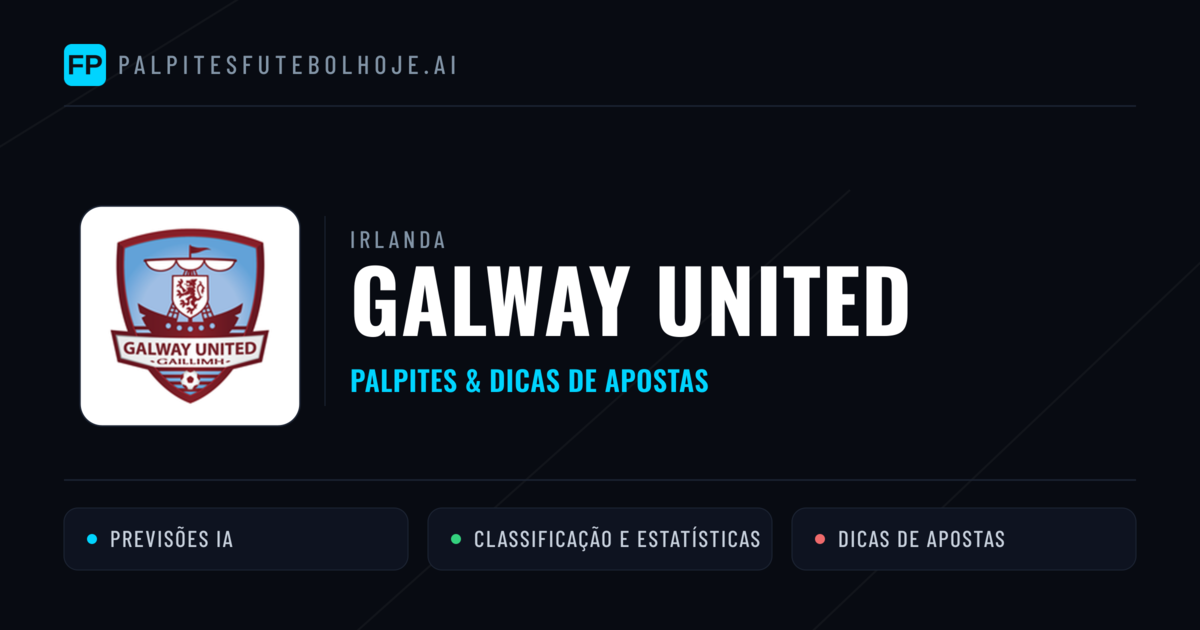 Galway United Palpites & Estatísticas