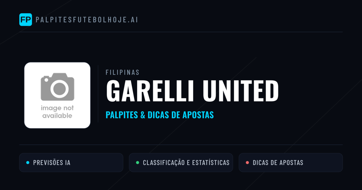 Garelli United Palpites & Estatísticas