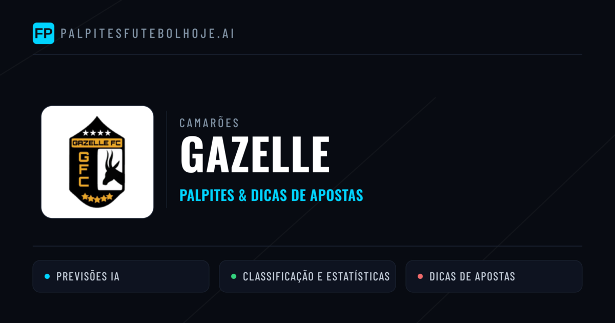 Gazelle Palpites & Estatísticas