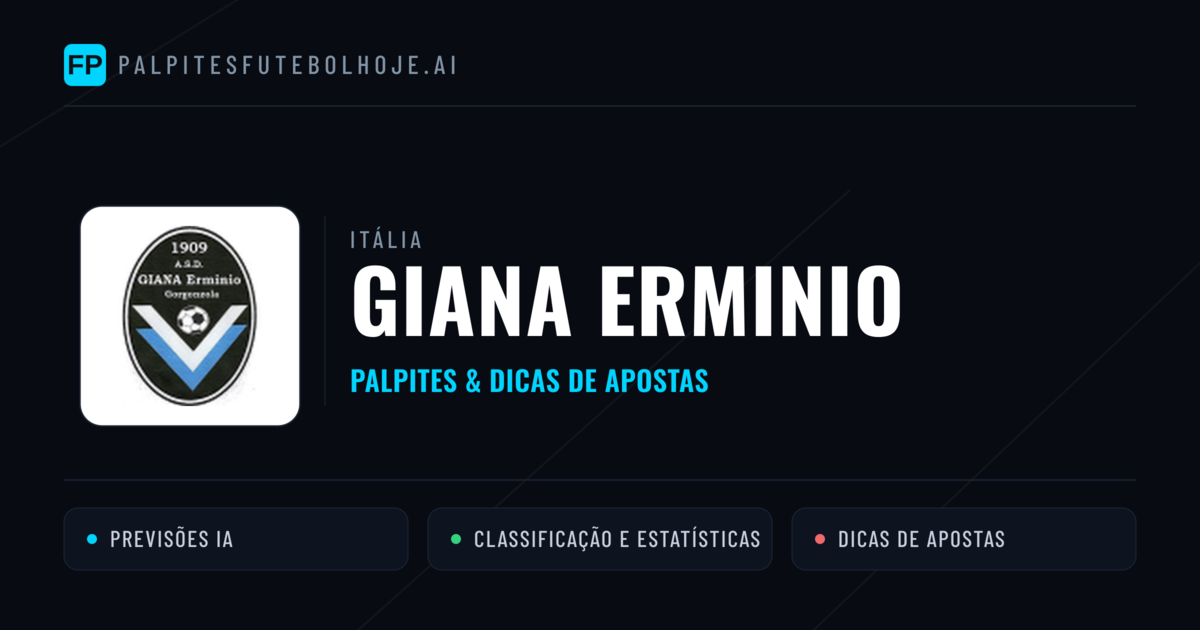 Giana Erminio Palpites & Estatísticas
