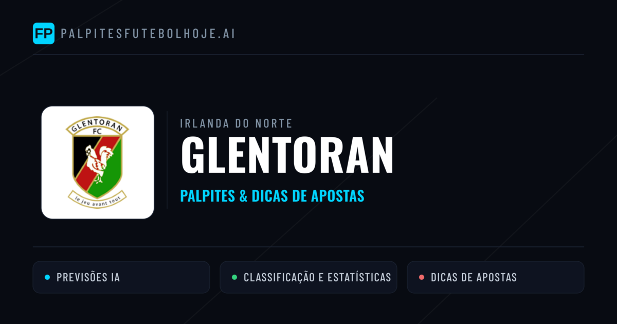 Glentoran Palpites & Estatísticas