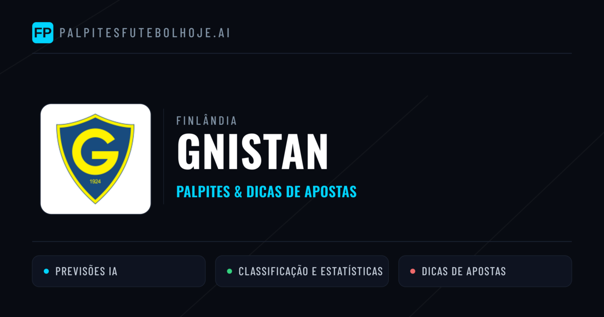 Gnistan Palpites & Estatísticas