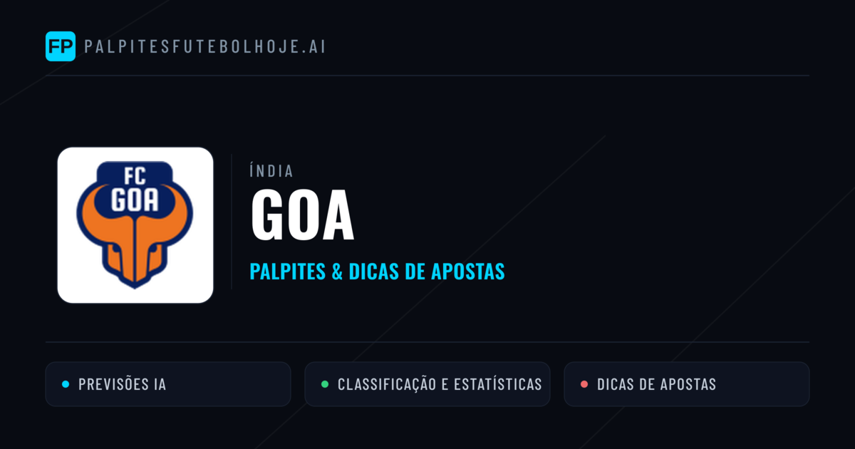 Goa Palpites & Estatísticas