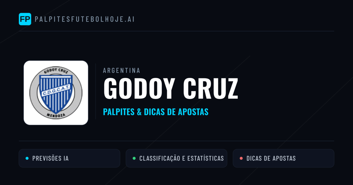 Godoy Cruz Palpites & Estatísticas