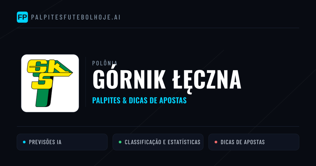 Górnik Łęczna Palpites & Estatísticas