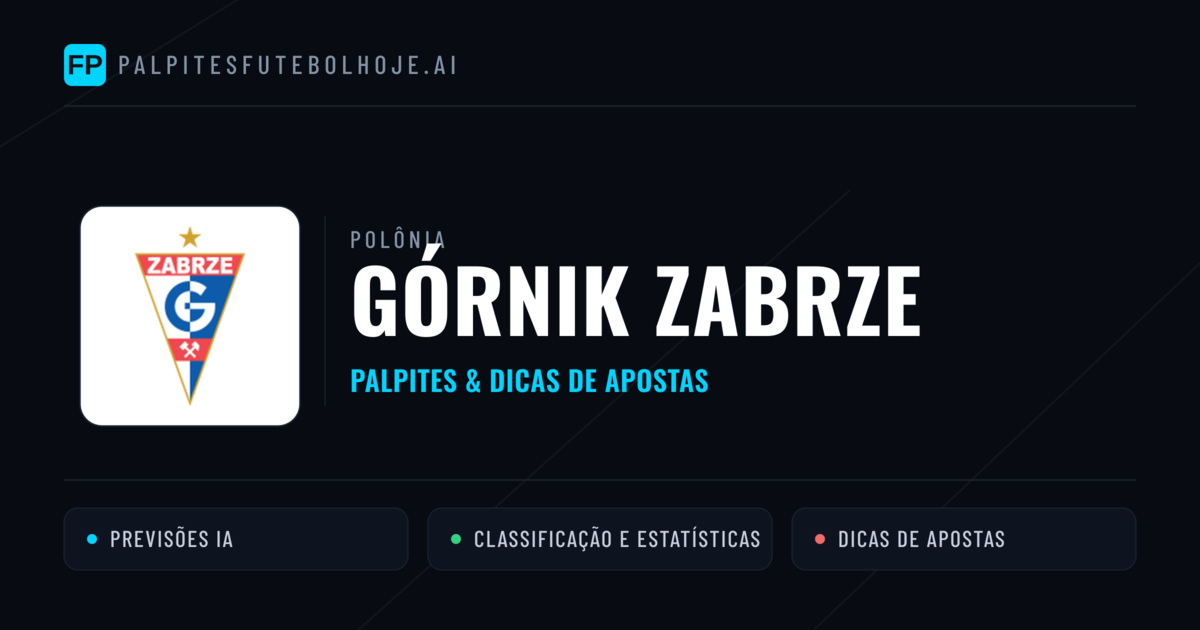 Górnik Zabrze Palpites & Estatísticas
