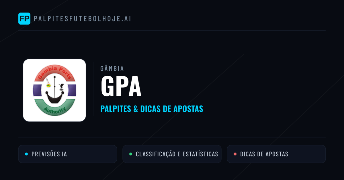 GPA Palpites & Estatísticas