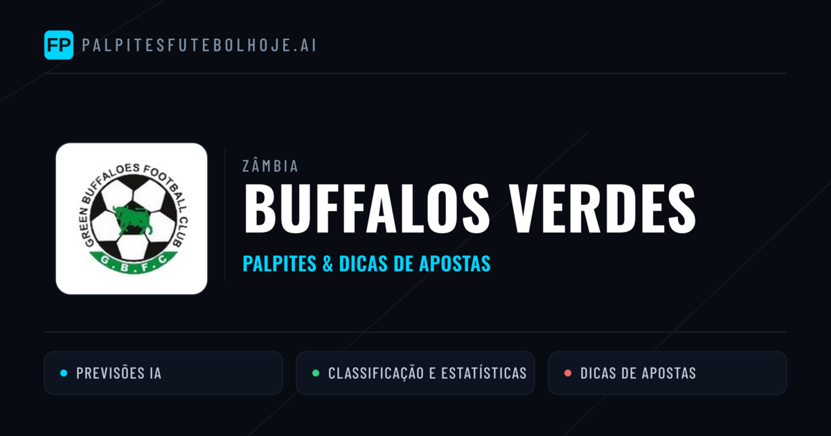 Buffalos Verdes Palpites & Estatísticas