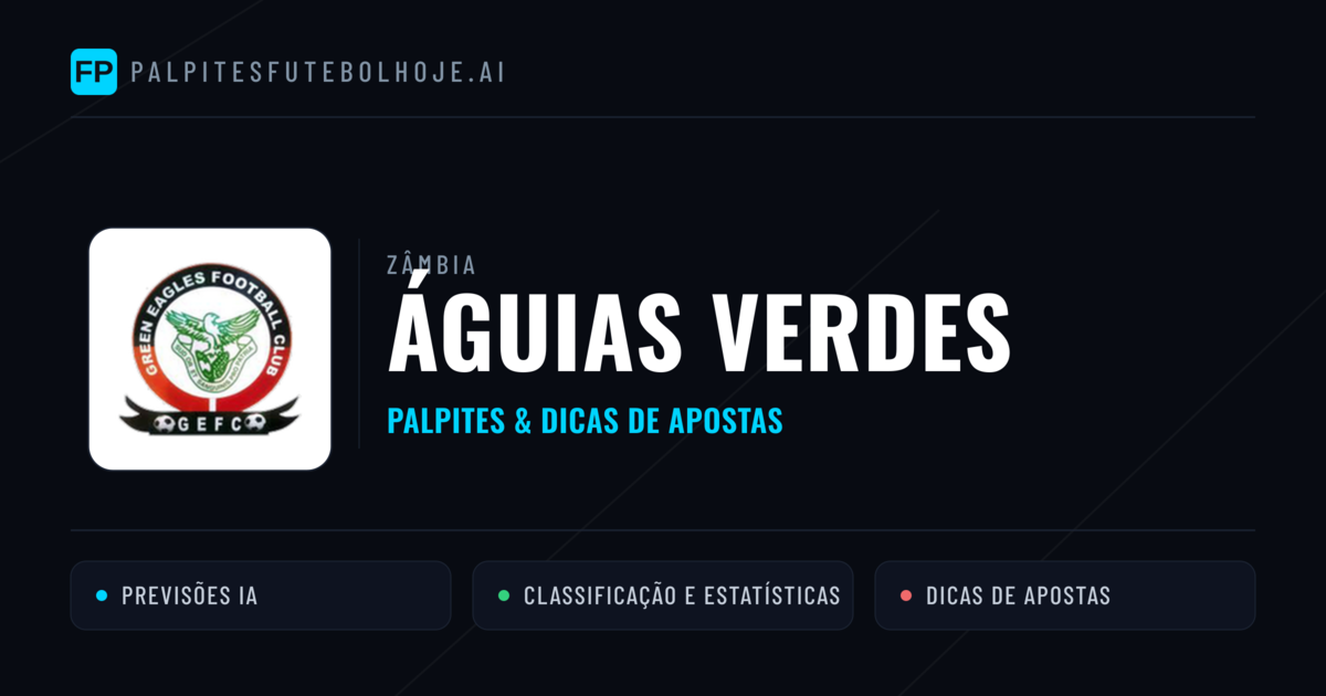 Águias Verdes Palpites & Estatísticas