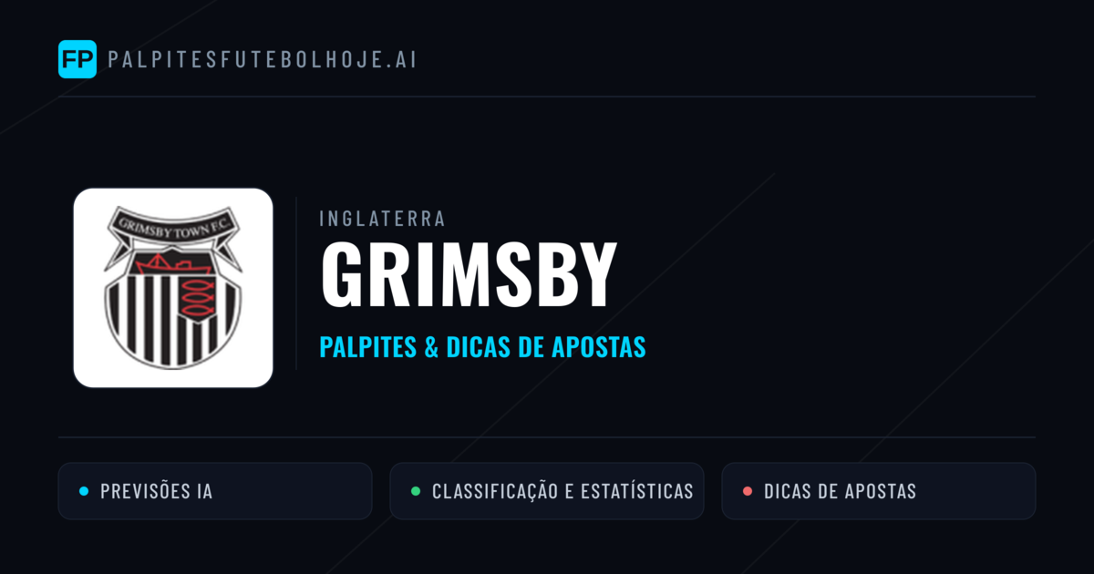 Grimsby Palpites & Estatísticas