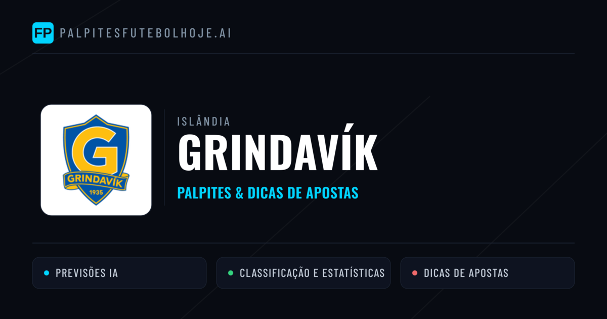 Grindavík Palpites & Estatísticas