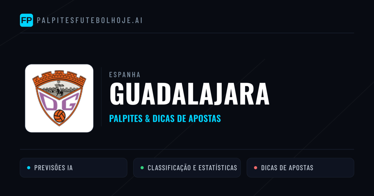 Guadalajara Palpites & Estatísticas