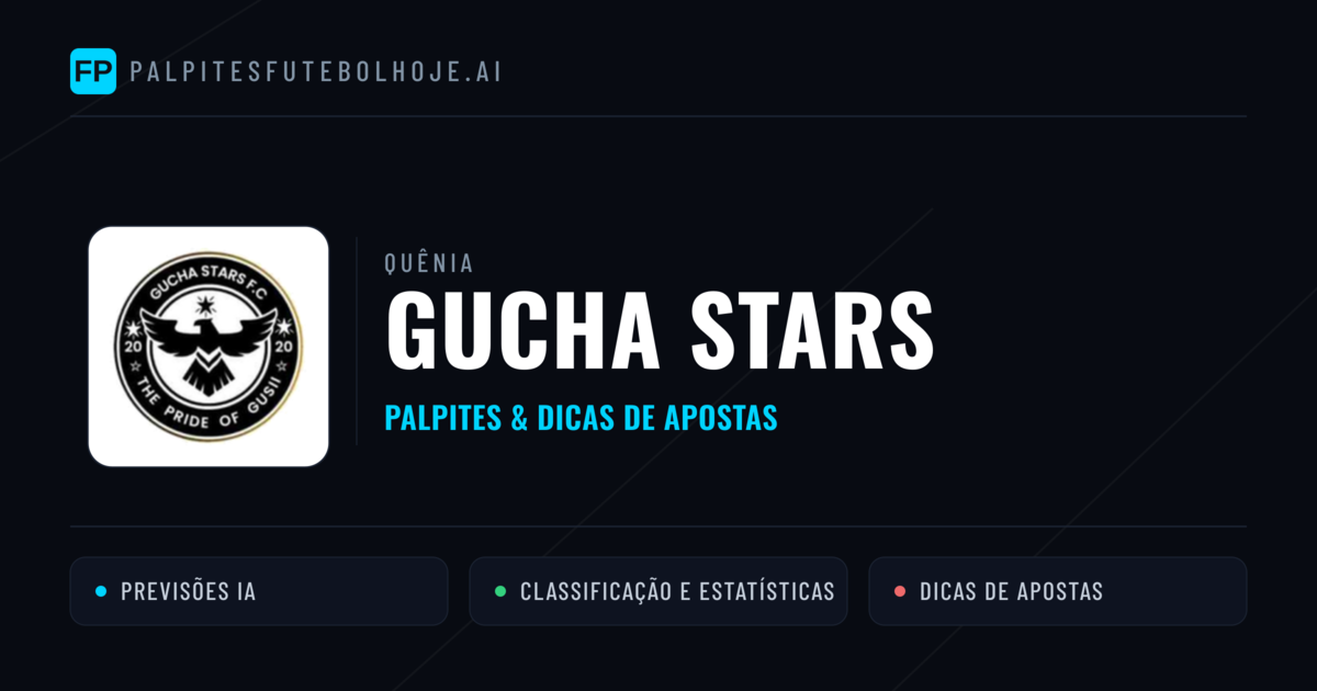 Gucha Stars Palpites & Estatísticas