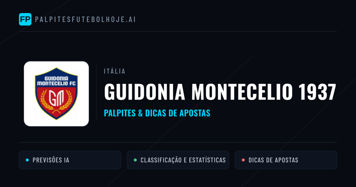 Guidonia Montecelio 1937 Palpites & Estatísticas