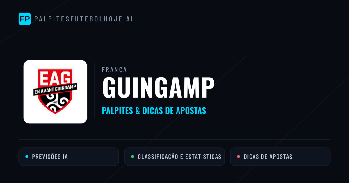 Guingamp Palpites & Estatísticas
