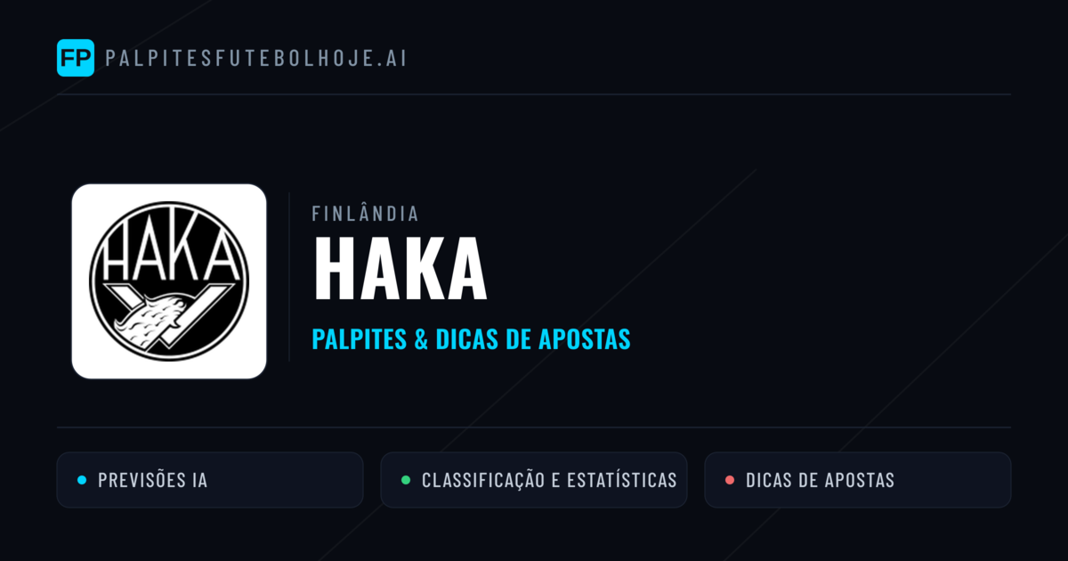 Haka Palpites & Estatísticas