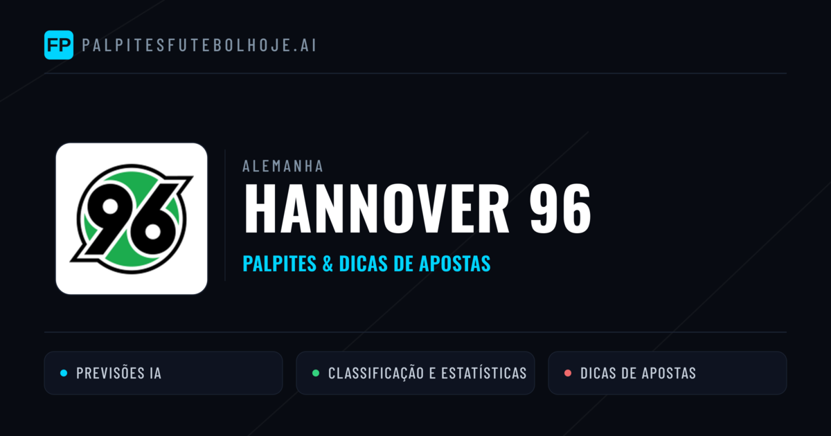 Hannover 96 Palpites & Estatísticas