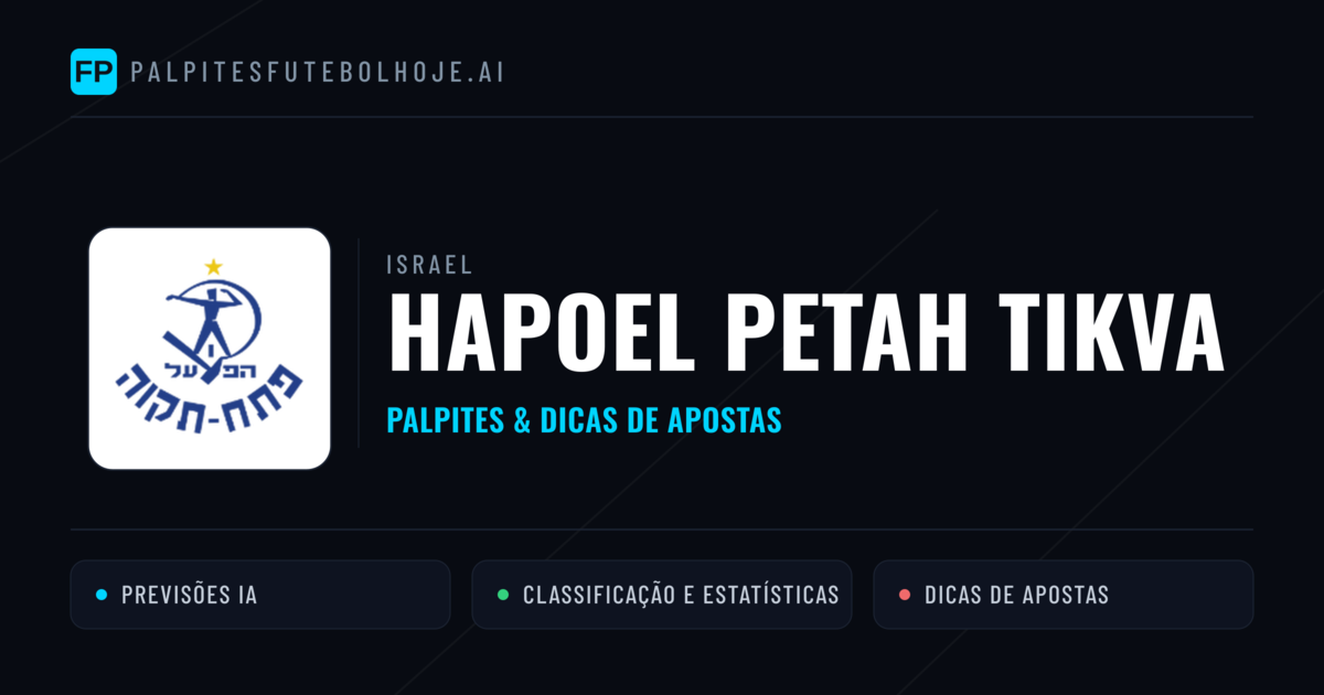 Hapoel Petah Tikva Palpites & Estatísticas