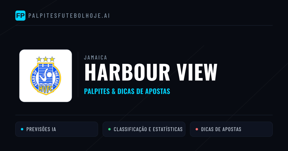 Harbour View Palpites & Estatísticas