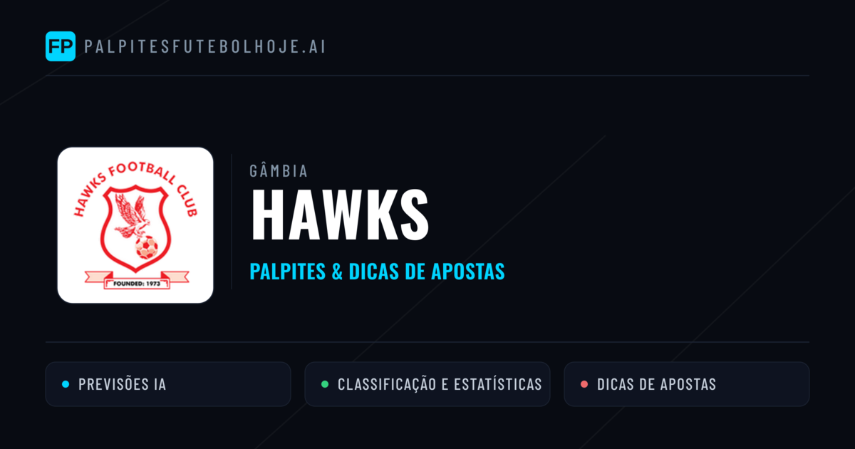 Hawks Palpites & Estatísticas