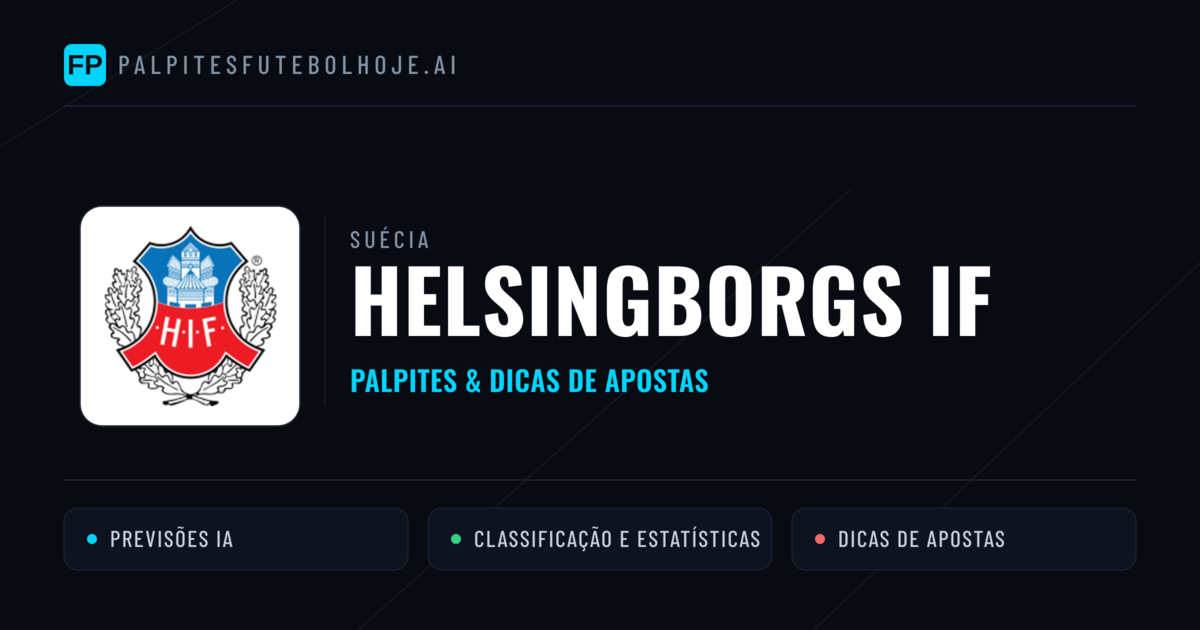 Helsingborgs IF Palpites & Estatísticas