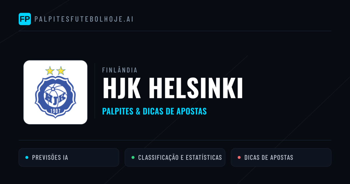 HJK Helsinki Palpites & Estatísticas