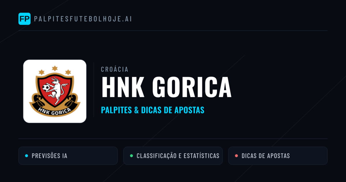 HNK Gorica Palpites & Estatísticas