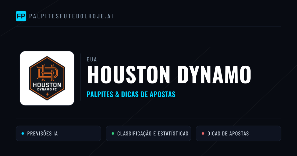 Houston Dynamo Palpites & Estatísticas