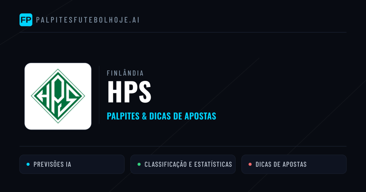 HPS Palpites & Estatísticas