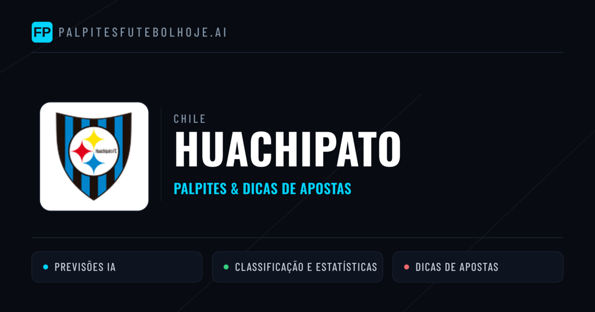Huachipato Palpites & Estatísticas