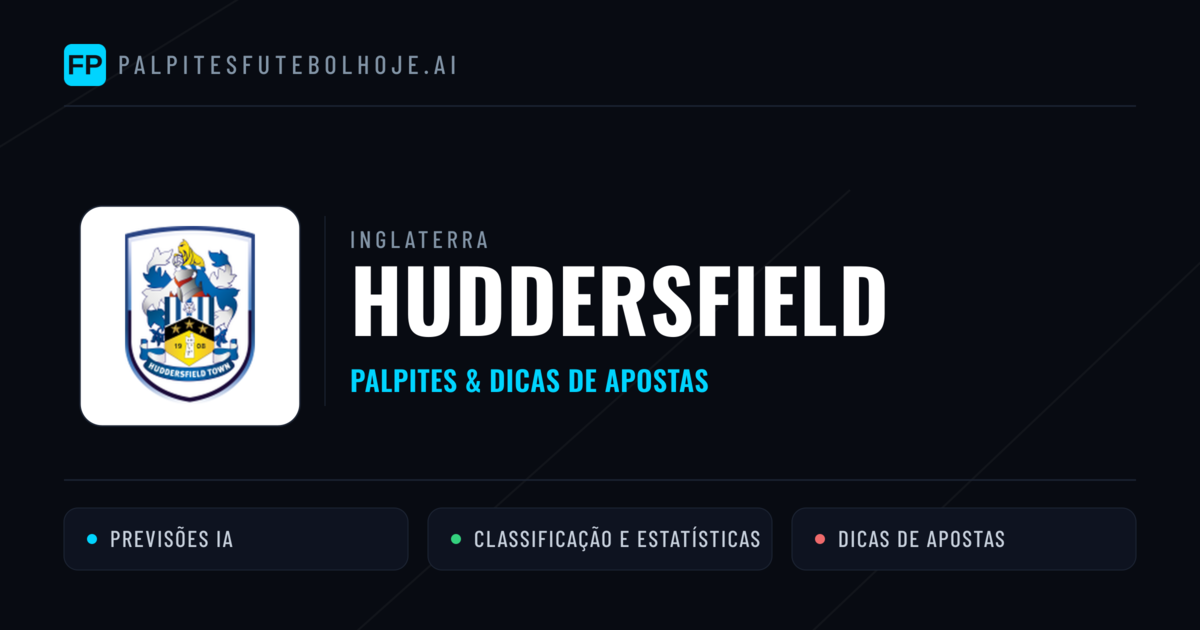 Huddersfield Palpites & Estatísticas