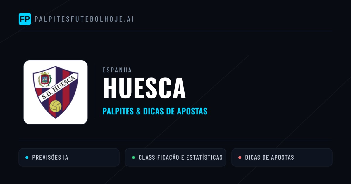 Huesca Palpites & Estatísticas