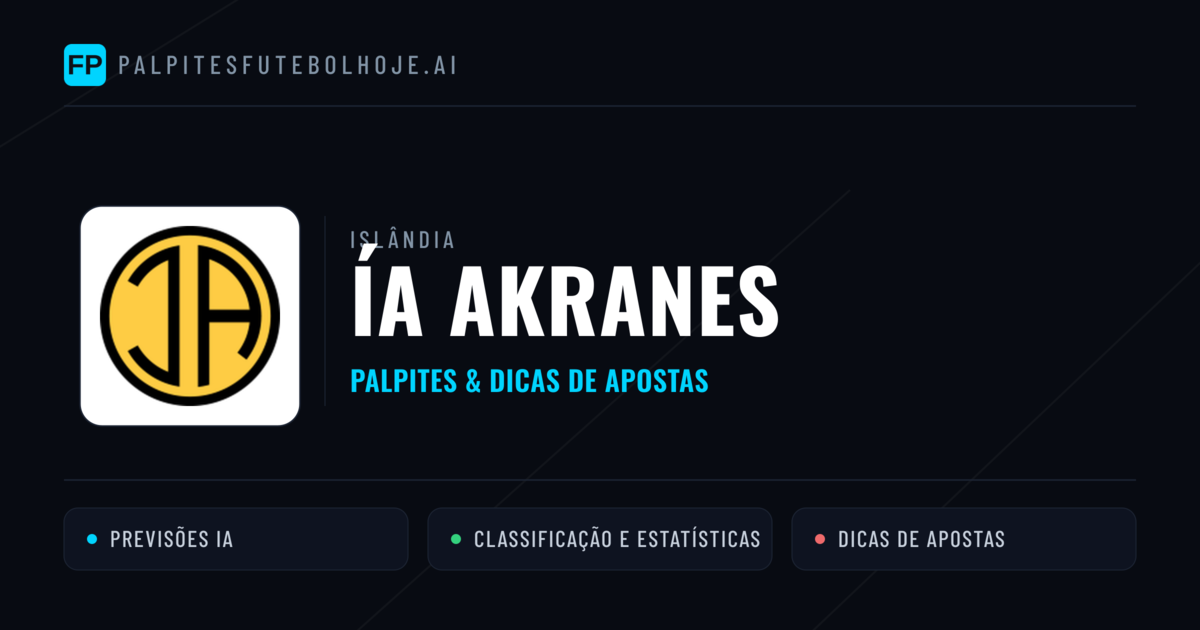 ÍA Akranes Palpites & Estatísticas