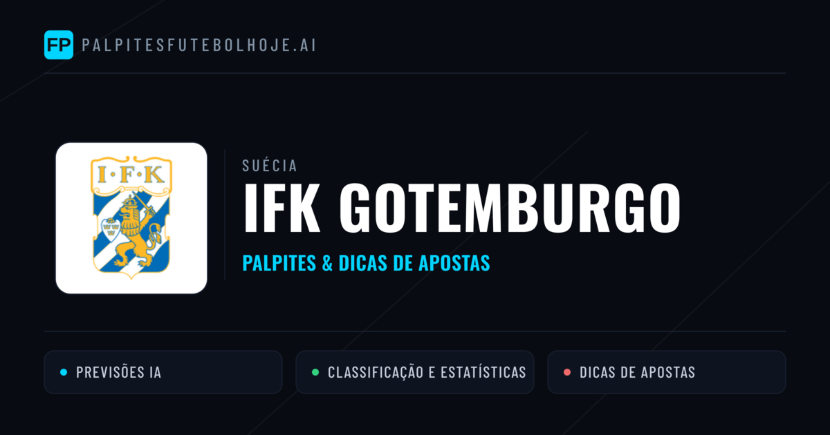 IFK Gotemburgo Palpites & Estatísticas
