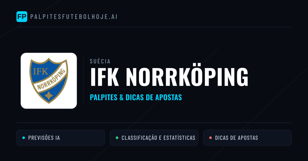 IFK Norrköping Palpites & Estatísticas