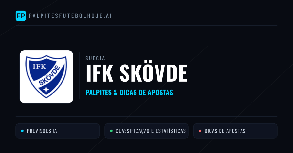 IFK Skövde Palpites & Estatísticas