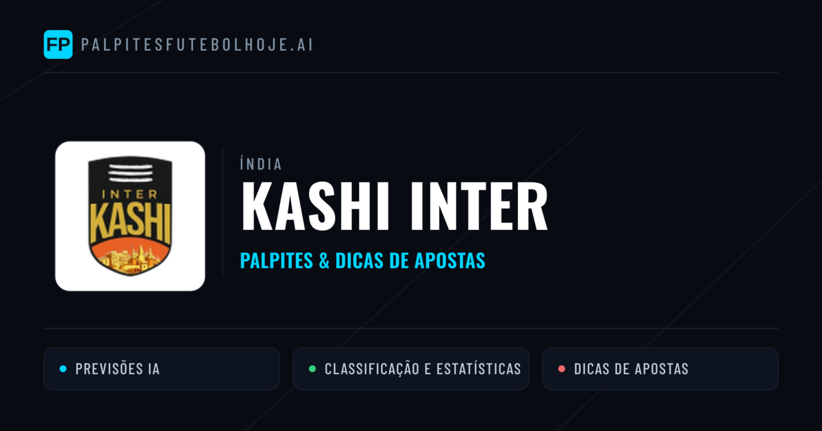 Kashi Inter Palpites & Estatísticas