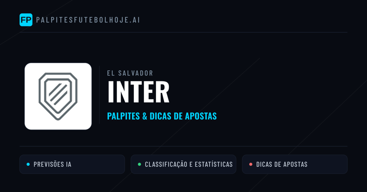 Inter Palpites & Estatísticas