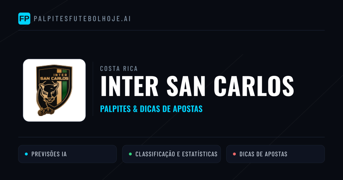 Inter San Carlos Palpites & Estatísticas