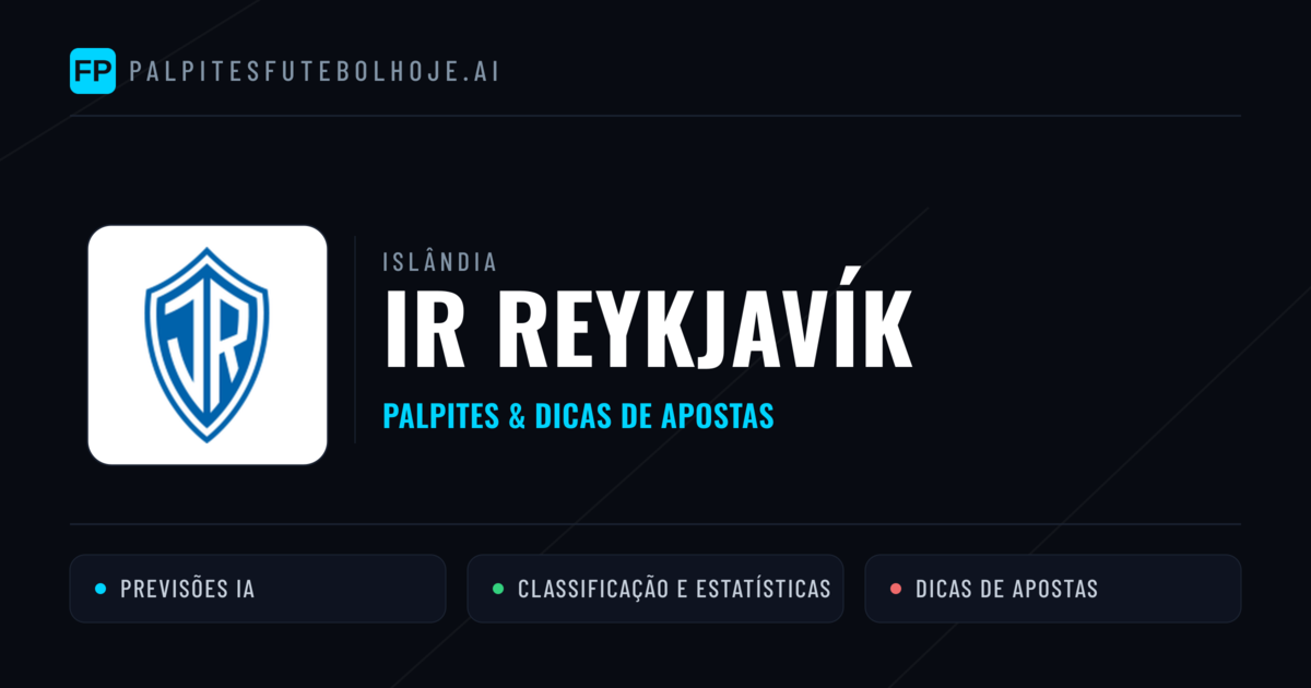 IR Reykjavík Palpites & Estatísticas