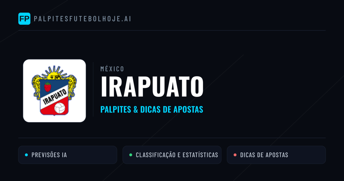 Irapuato Palpites & Estatísticas