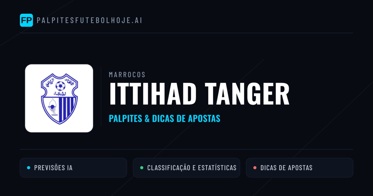 Ittihad Tanger Palpites & Estatísticas