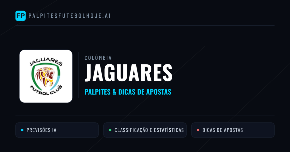 Jaguares Palpites & Estatísticas